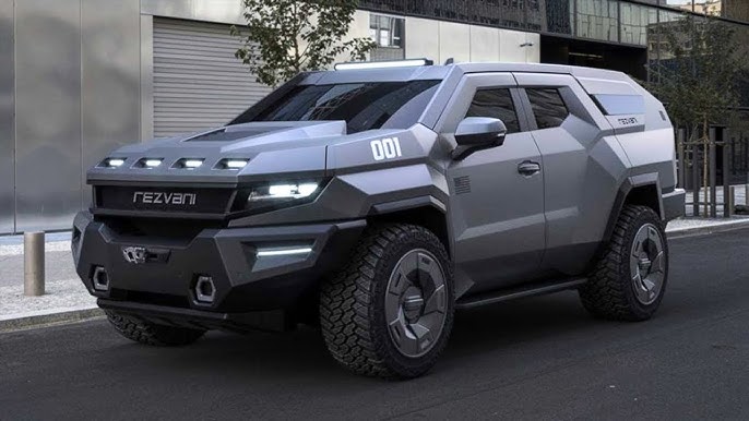 The Rezvani Vengeance weaponised SUV. Further evidence we are closing ourselves off to human contact. 